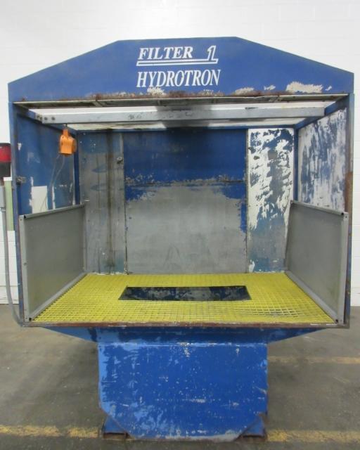 Additional image #2 for 5,000 cfm Filter-1 #DHYD1-50-10-6-42R-SC HydroTron Wet Dust Collection System with Downdraft Table