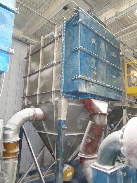 Additional image #1 for 5,000 cfm Young Industries #9-9x72 Stainless Steel Baghouse Dust Collector