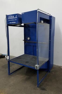 4,000 cfm Filter-1 Benchtron Downdraft Dust Collector