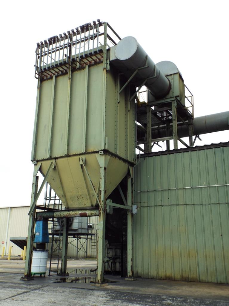 25,000 cfm BHA #192-10 Pulse-Jet Baghouse Dust Collector