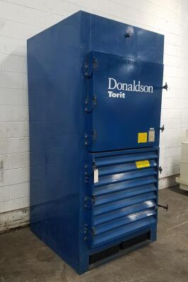 4,500 cfm Donaldson Torit #DWS-4 Booth & Backdraft Dust Collector - SOLD