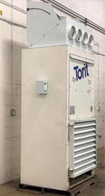 4,500 cfm Donaldson Torit ProBooth Booth & Backdraft Dust Collector