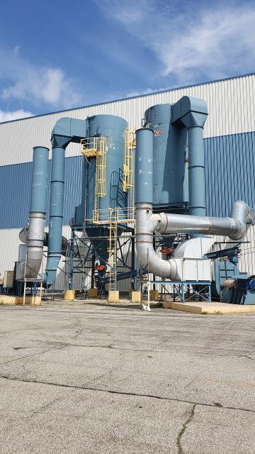 Additional image #2 for 55,000 cfm Mac Process #120MCF494 Baghouse Dust Collector