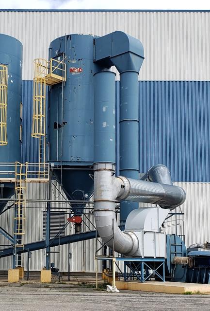 Additional image #3 for 55,000 cfm Mac Process #120MCF494 Baghouse Dust Collector