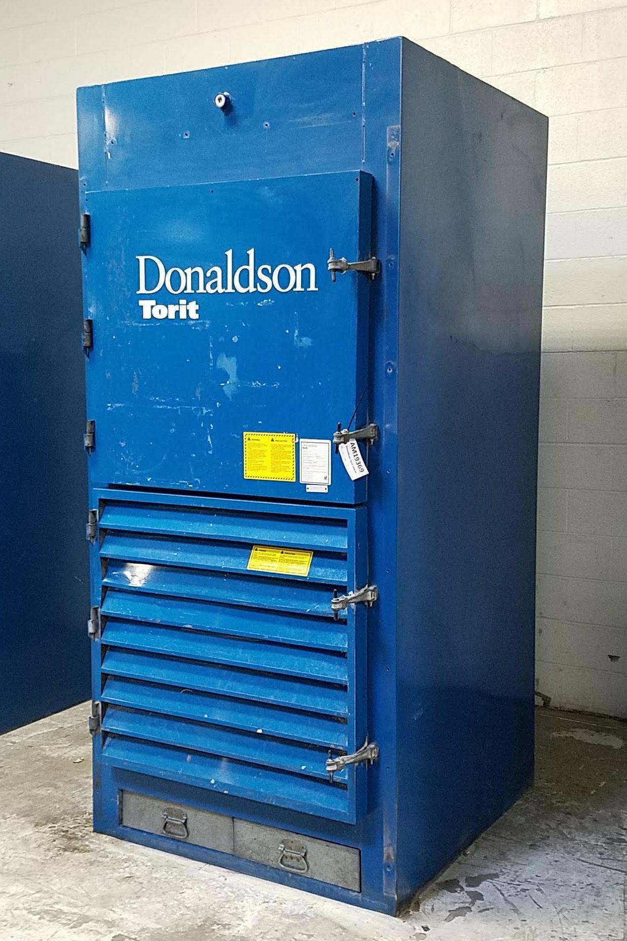 5,500 cfm Donaldson Torit #DWS-6 Booth & Backdraft Dust Collector - SOLD