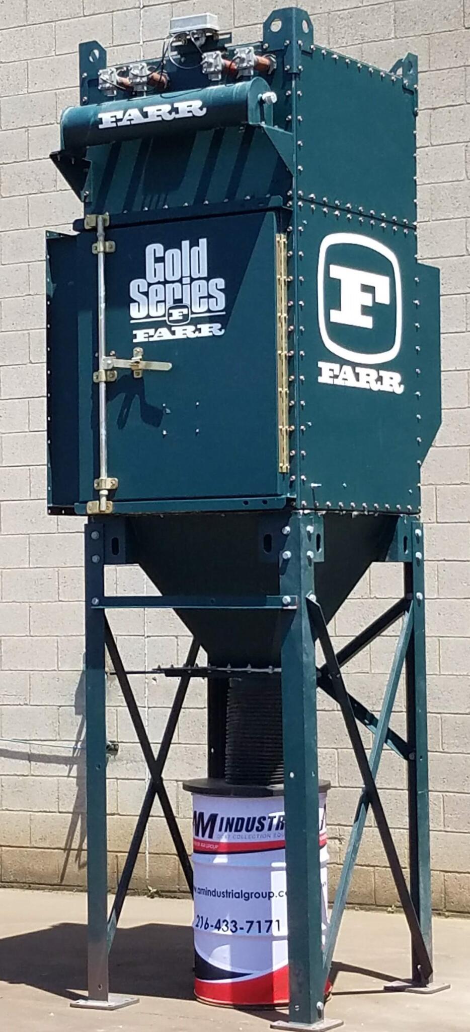 Used 3,000 cfm Camfil Farr "Gold Series" Cartridge Dust Collector