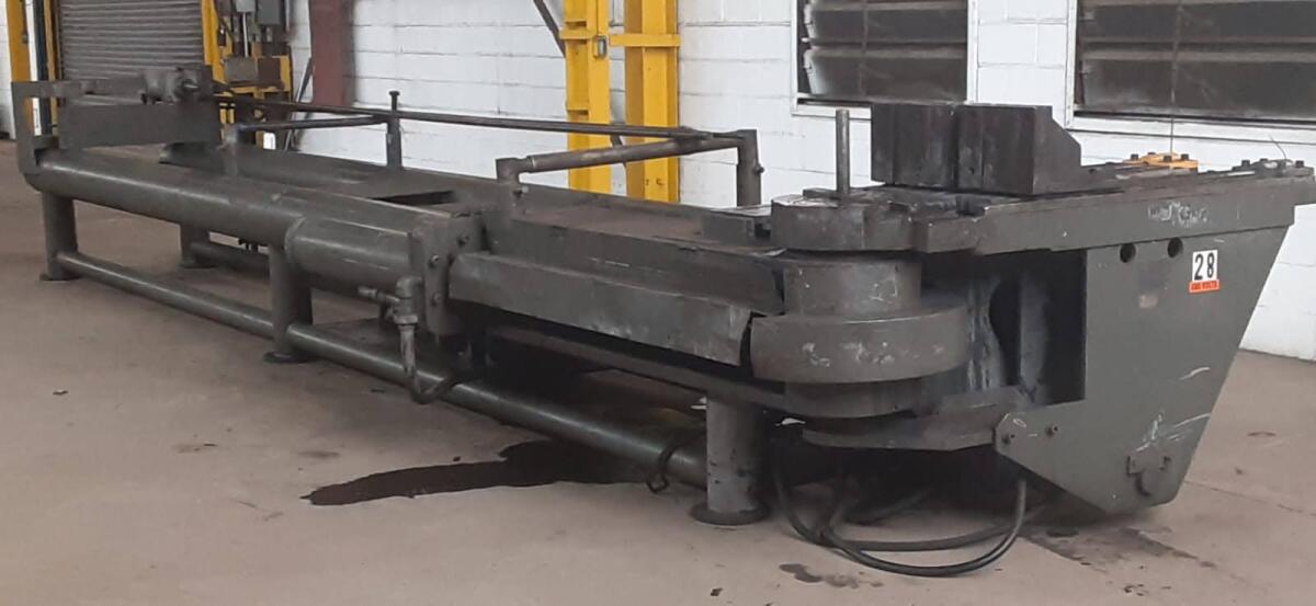 Additional image #1 for 4" Wallace #504 Horizontal Tube Bender
