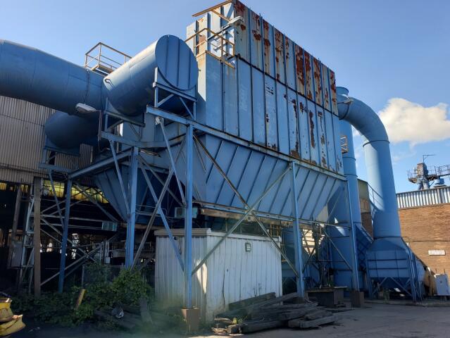 Additional image #2 for 130,000 cfm ETA 2-Module #4515x120 Baghouse Dust Collector - SOLD