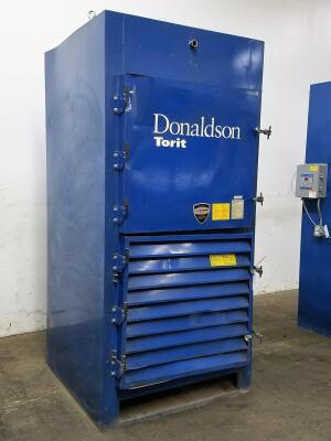 5,500 cfm Donaldson Torit #DWS6 Booth & Backdraft Dust Collector