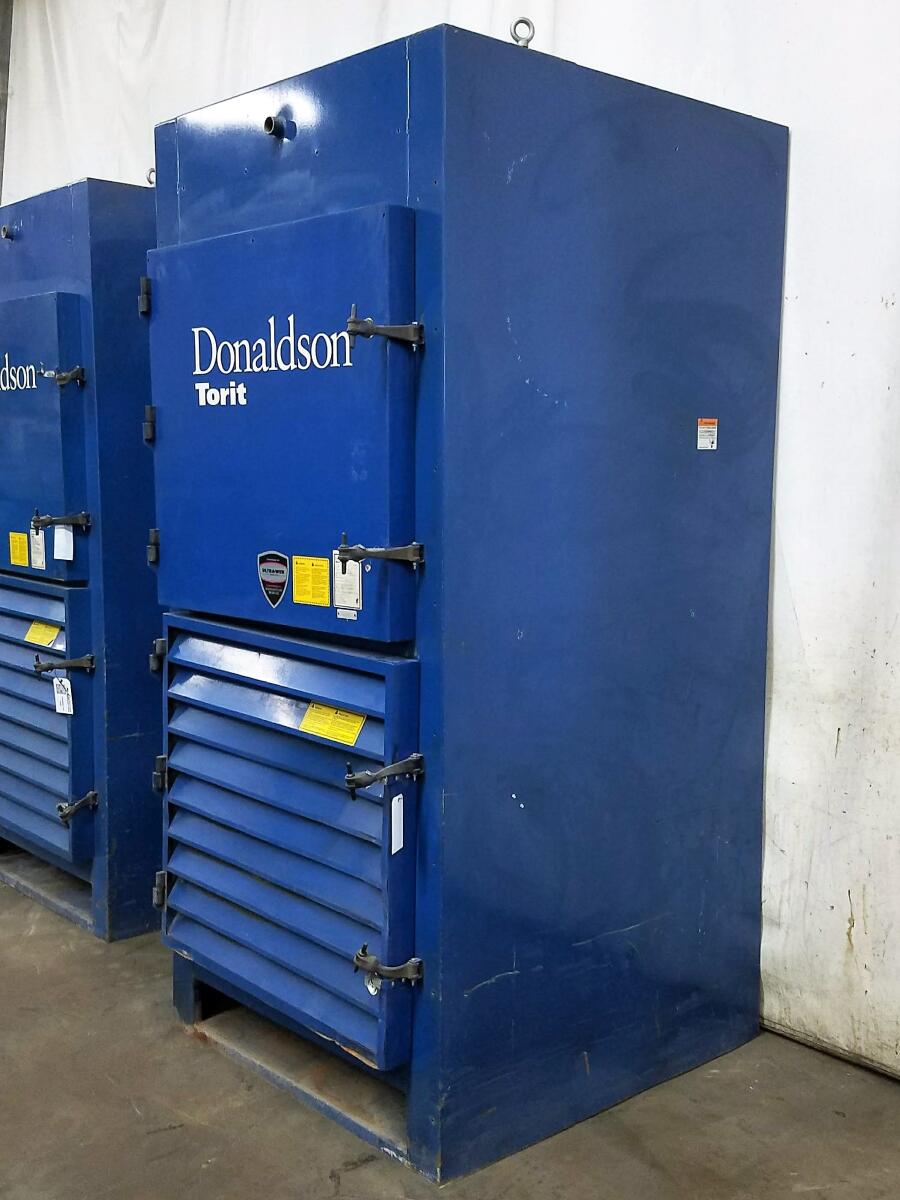 Additional image #1 for 5,500 cfm Donaldson Torit #DWS-6 Booth & Backdraft Dust Collector-SOLD