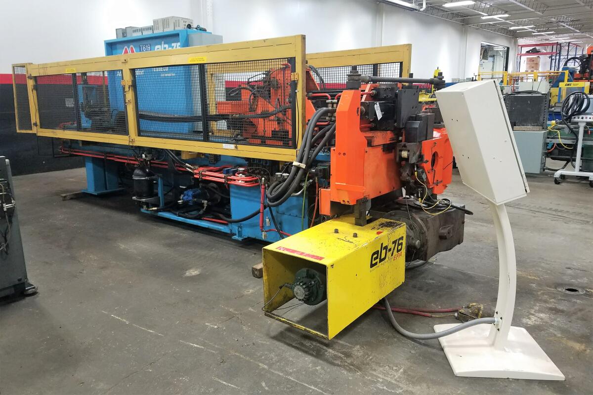 Additional image #1 for 3" Adaptive Motion #EB76 2-Stack CNC Tube Bender-SOLD
