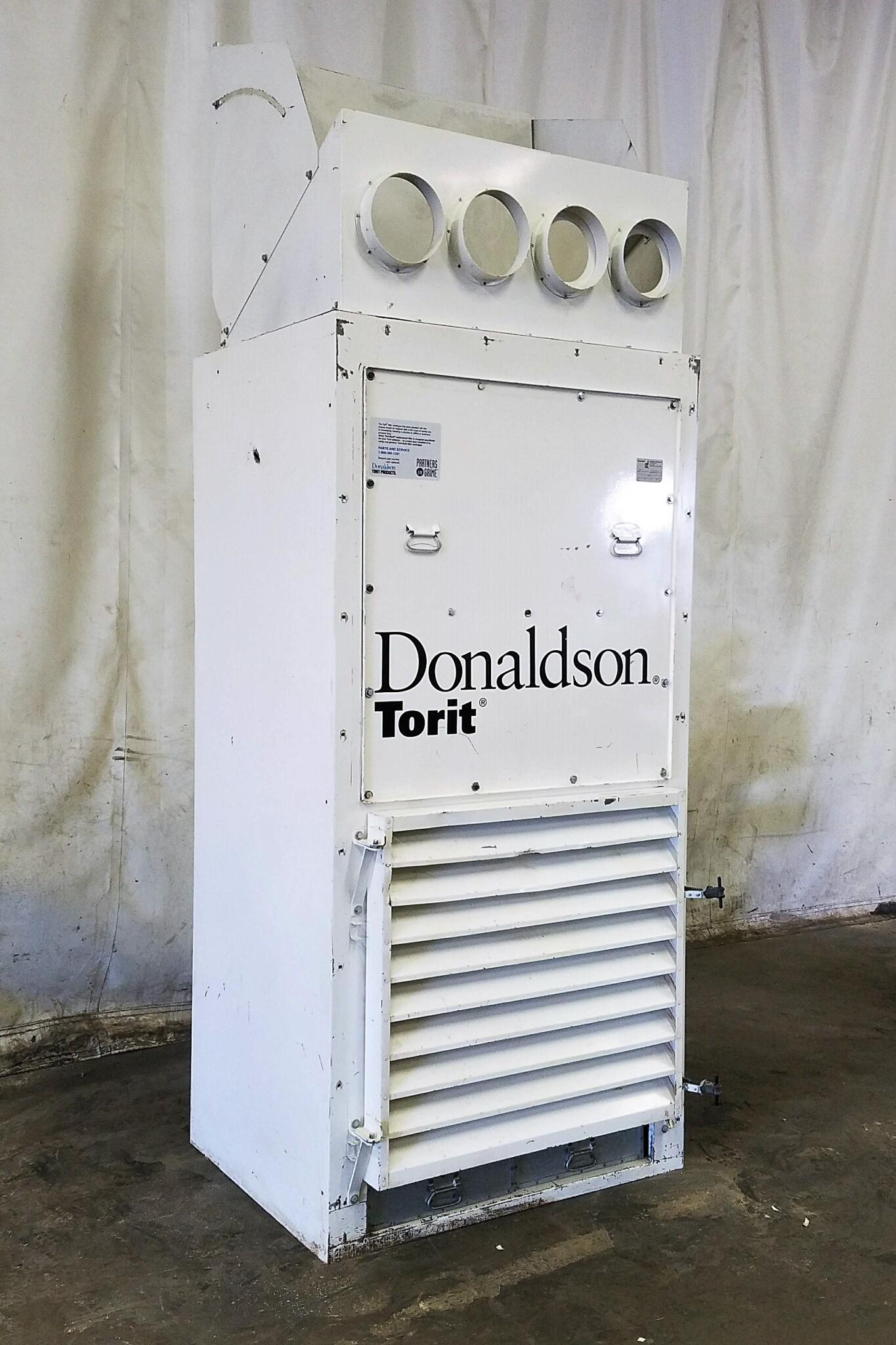4,500 cfm Donaldson Torit #ECB-1 Booth & Backdraft Dust Collector