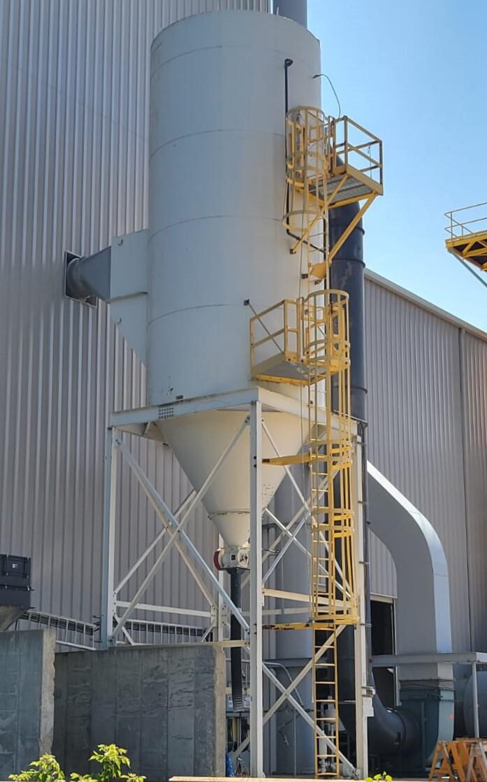 48,000 cfm Mac Process #144MCF361 Baghouse Dust Collector