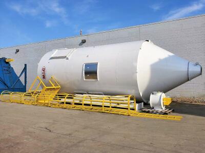 45,000 cfm Mac Process #120MCF416 Baghouse Dust Collector