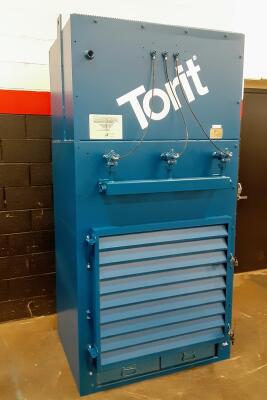 4,500 cfm Donaldson Torit #ECB Booth & Backdraft Dust Collector - SOLD