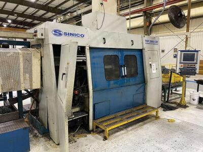 Sinico Sin-O-Matic TOP2000 Twin Spindle CNC Cutting Machine