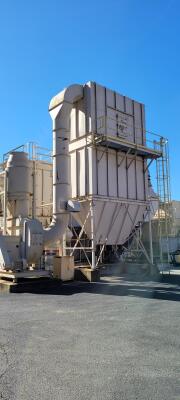 32,000 cfm GMD #CV325-10 Baghouse Dust Collector