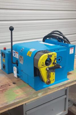 2" (50mm) PHI #2CPV-7 End Flaring & End Finishing Machine with Tooling 
