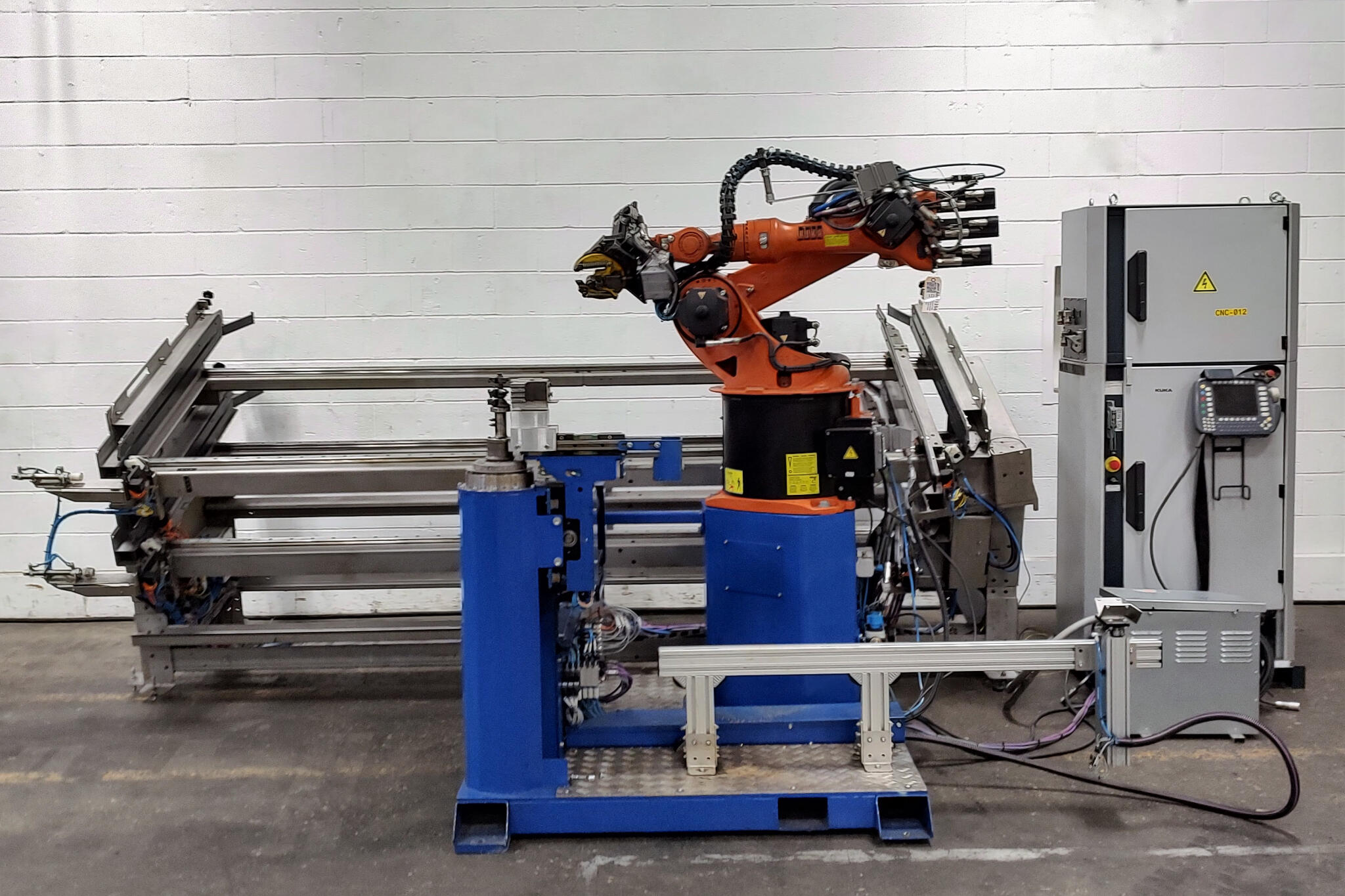 1/2" (12mm) Eaton Leonard #Tulip Bender w Kuka Robot and Automatic Tube Loader - New in 2012 CNC Tube Benders/CNC Pipe Benders  Tube Forming