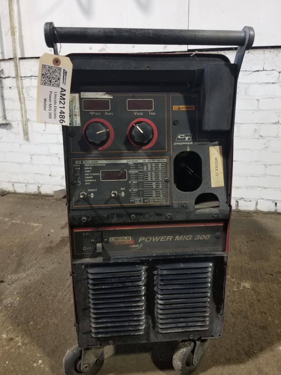 Additional image #2 for Lincoln Electric #Power MIG 300 Welder - SOLD