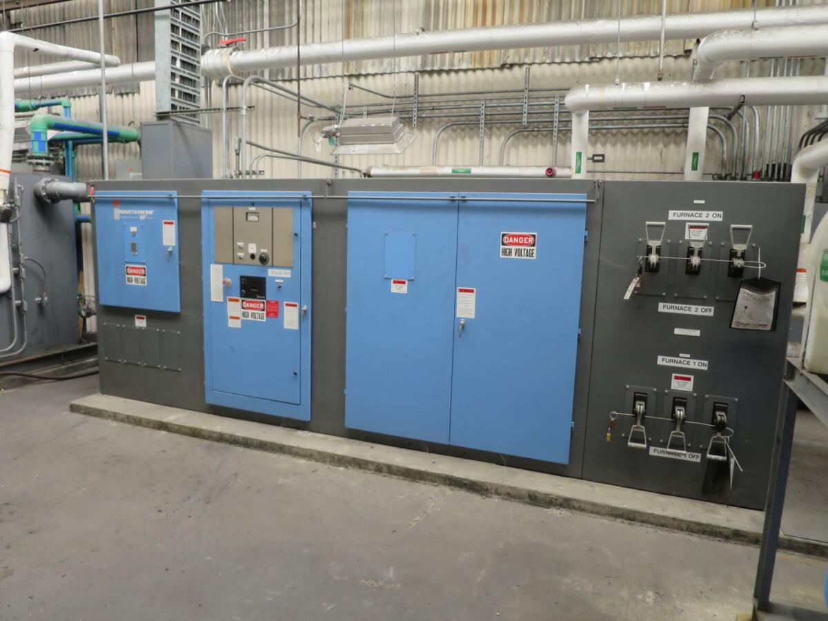 Additional image #1 for Inductotherm VIP 1359 KVA Furnace System with (2) Heating Chambers