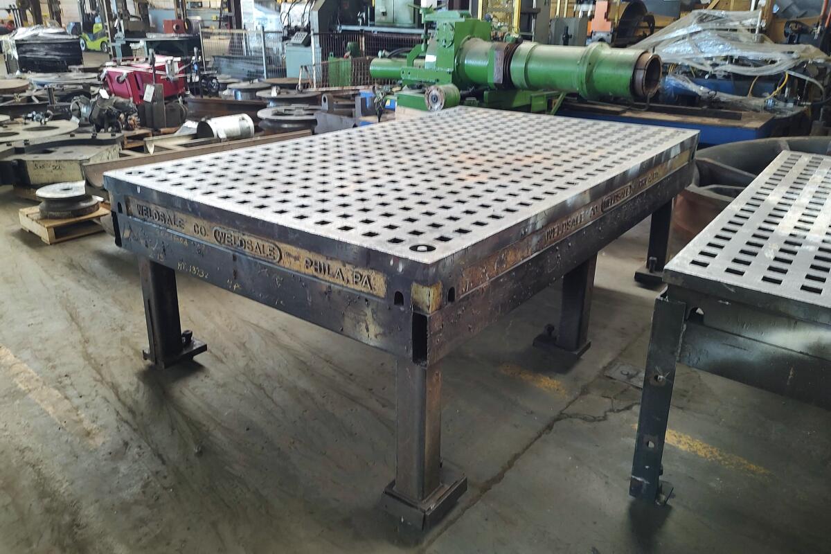 Additional image #1 for Weldsale Platen Welding Table Welding Machinery
