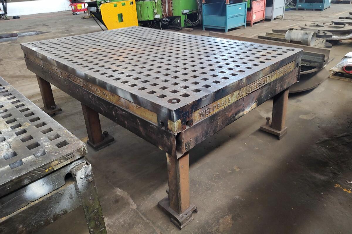 Additional image #2 for Weldsale Platen Welding Table Welding Machinery