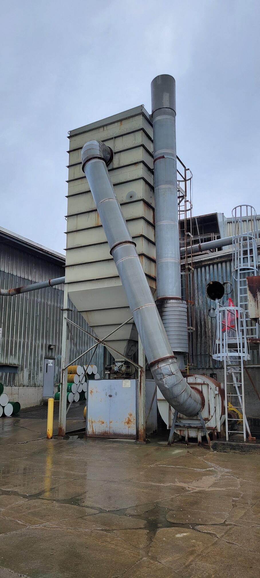 20,000 cfm Steelcraft Filtrex #MP-10-195-2408 Baghouse Dust Collector