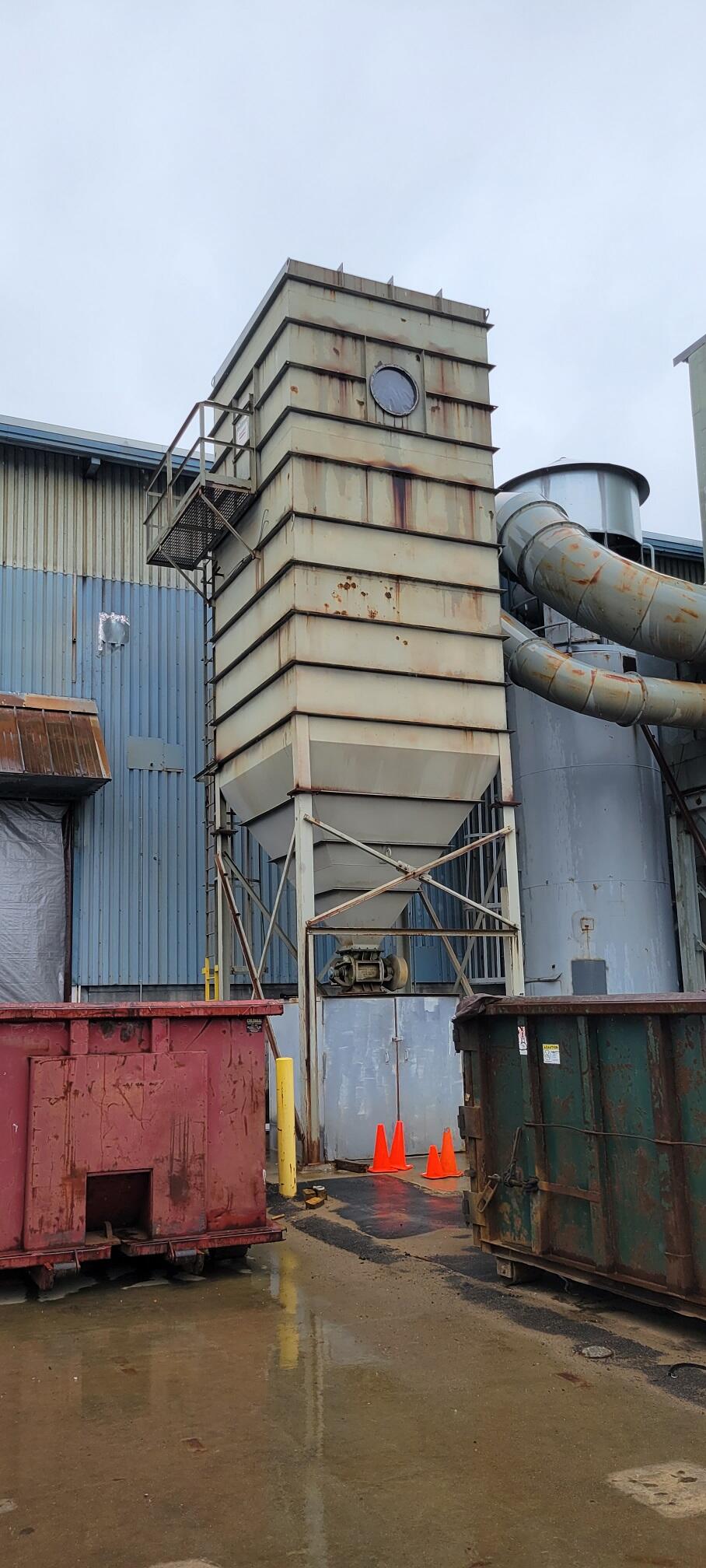 20,000 cfm Steelcraft Filtrex #MP-10-195-2408 Baghouse Dust Collector