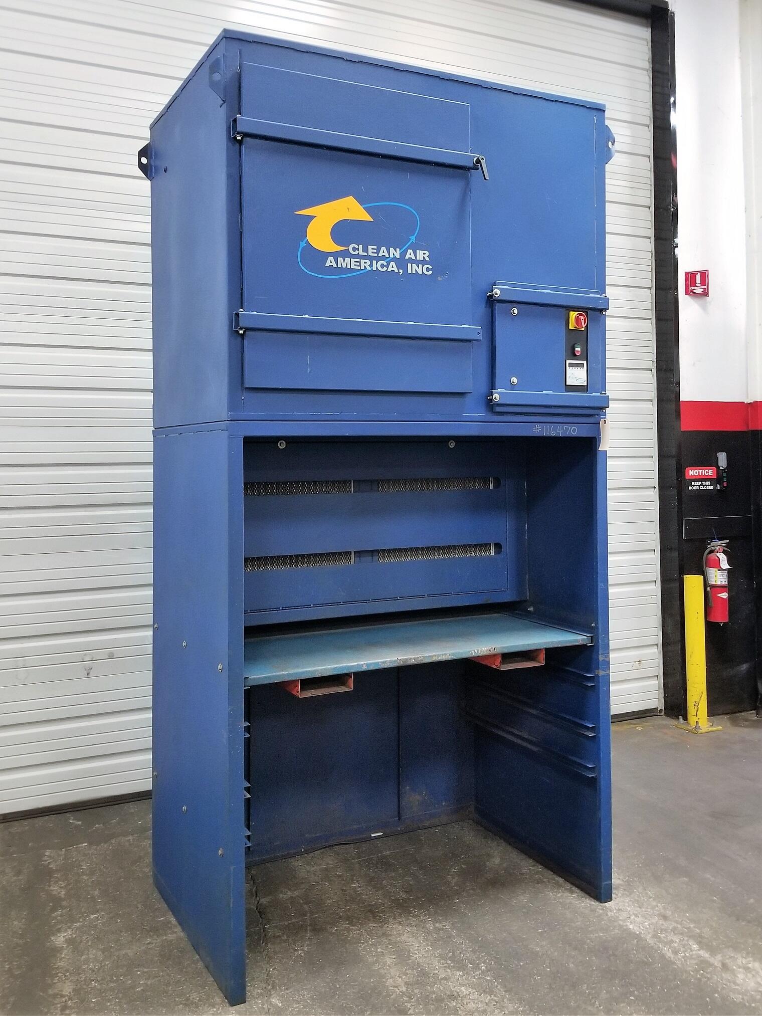 2,000 cfm Clean Air America WeldStation Fume Collection Dust Collector
