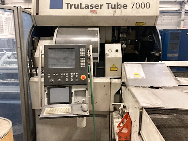 10'' Trumpf #TruLaser Tube 7000  Tube Cut-Off