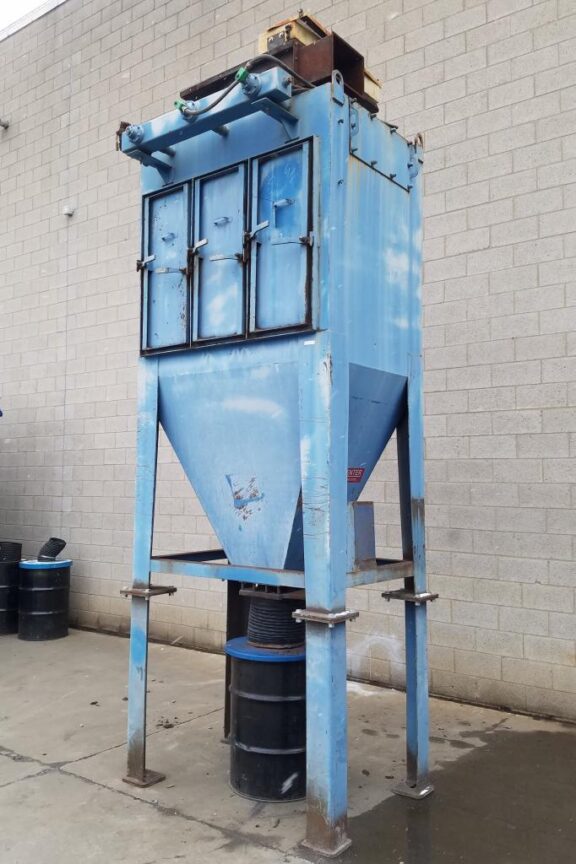 4,000 cfm Wheelabrator For Sale Cartridge Dust Collectors
